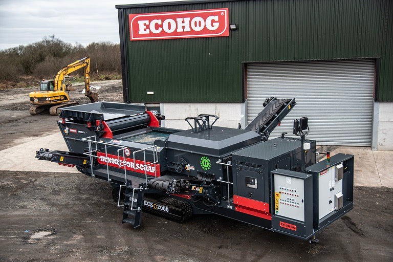 Tracked Eddy Current Separator