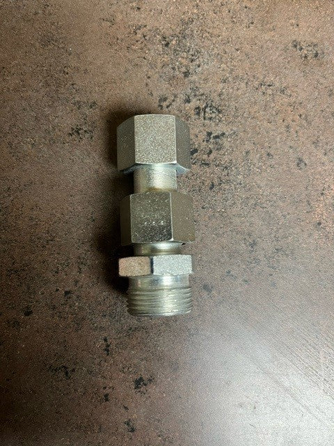Bateman Rotation hose to Sennebogen fitting Adapter