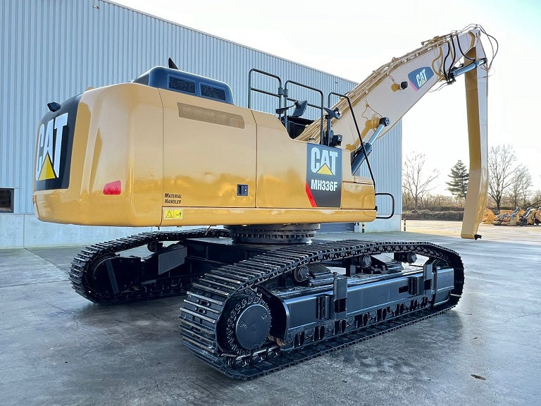 Caterpillar MH 336F Material Handler with 24" track shoes and a 20kW generator