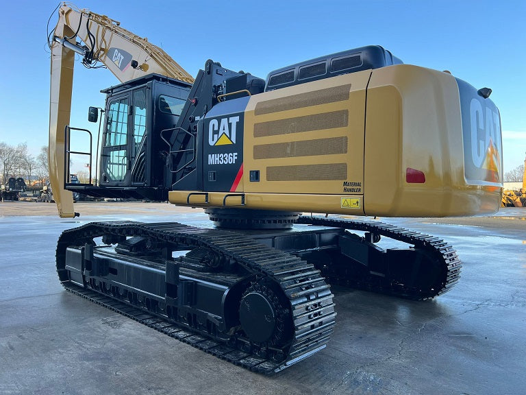 MH 336F Caterpillar material handler on tracks