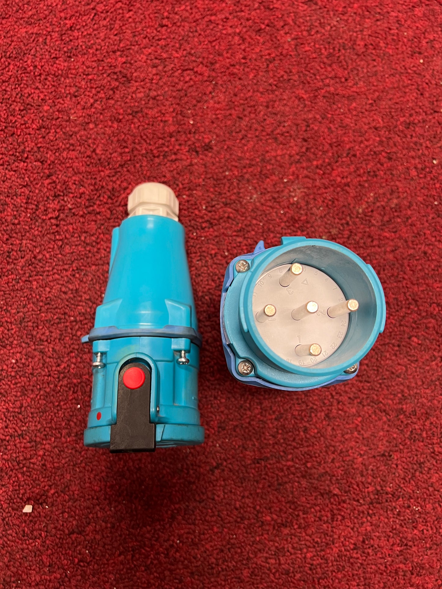 Safety Magnet Plug DS3 50A for 5 wire installation (Male)