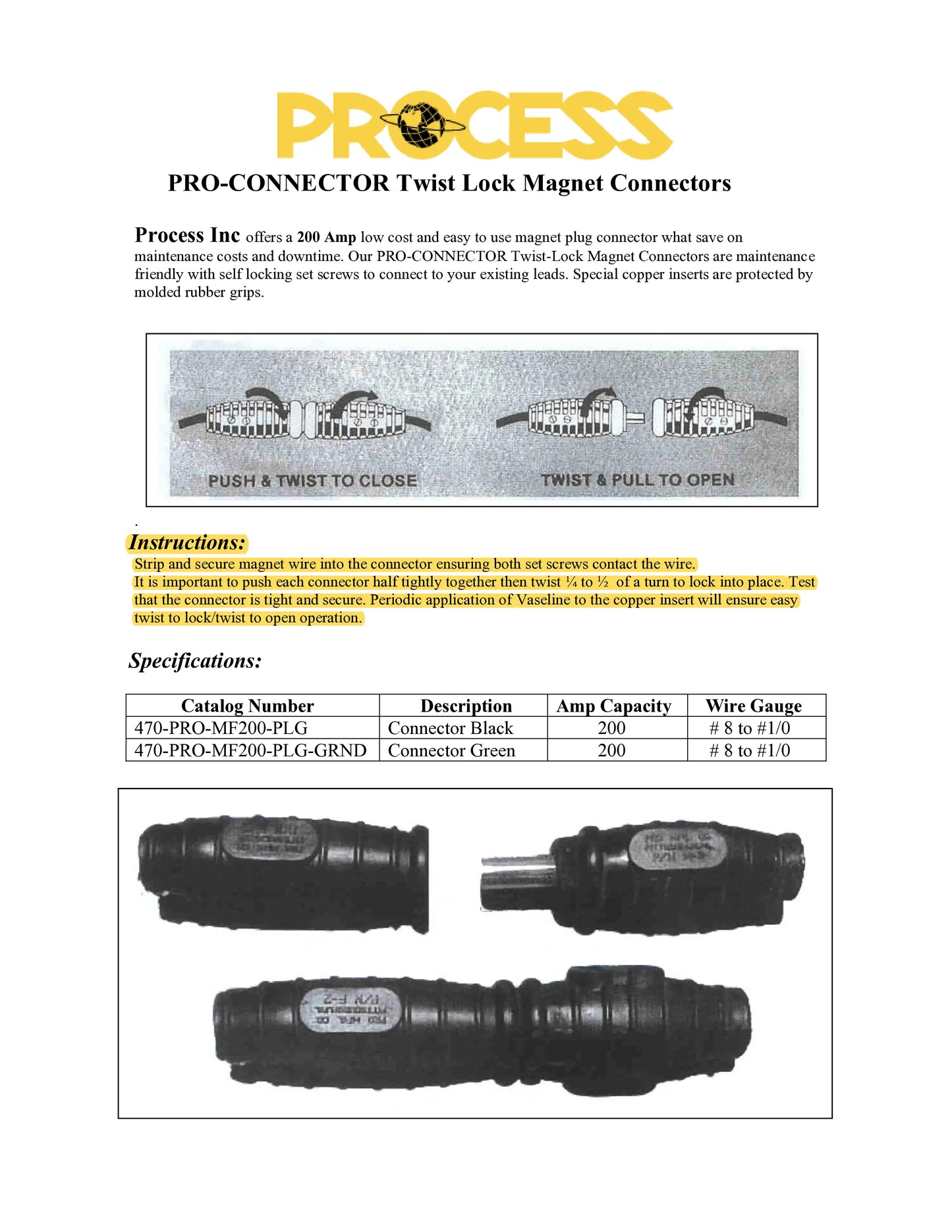 Pro-Connect Magnet Plug Set