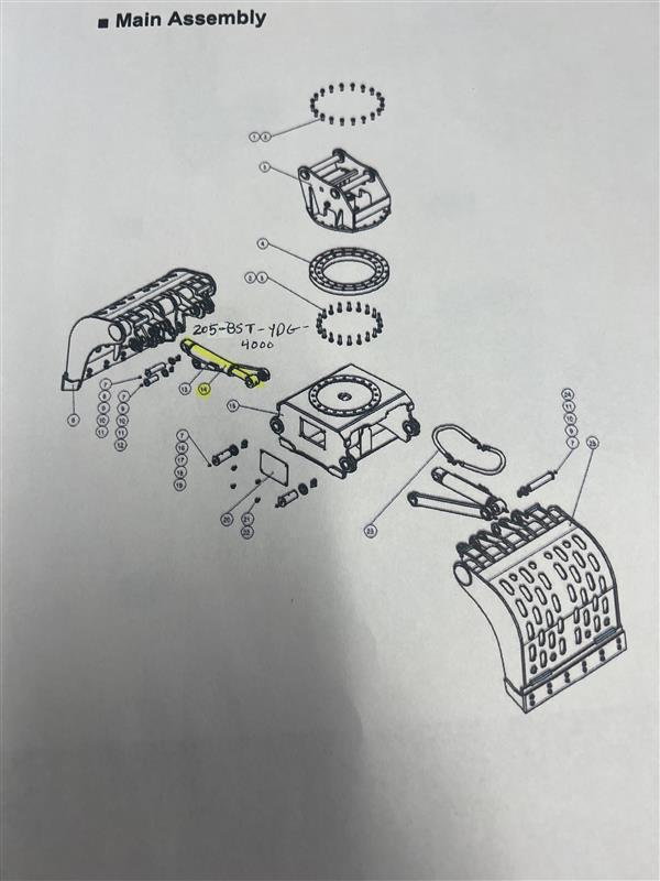 ProLift YDG Grapple Cylinder