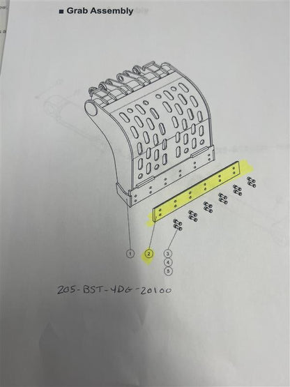 ProLift YDG Grapple Cutting Edge