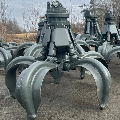 liebherrr orange peel grapples for sale