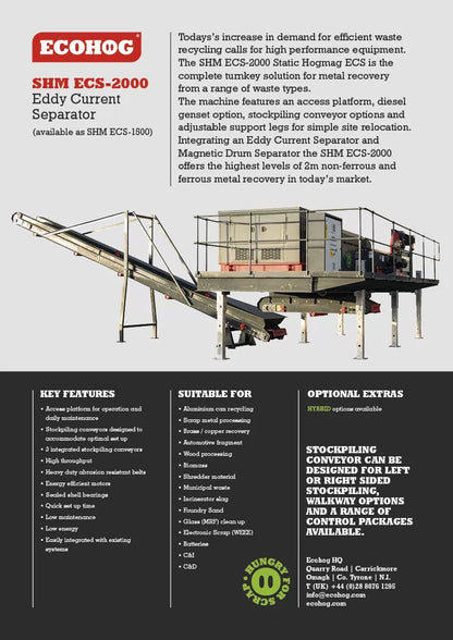 Eddy Current EcoHog SHM-ECS 2000 | Year: 2025 | Hours: 1