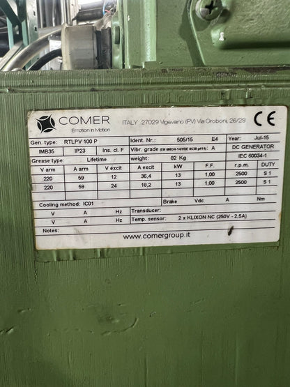 USED Comer 13 KW Generator - MAKE OFFER