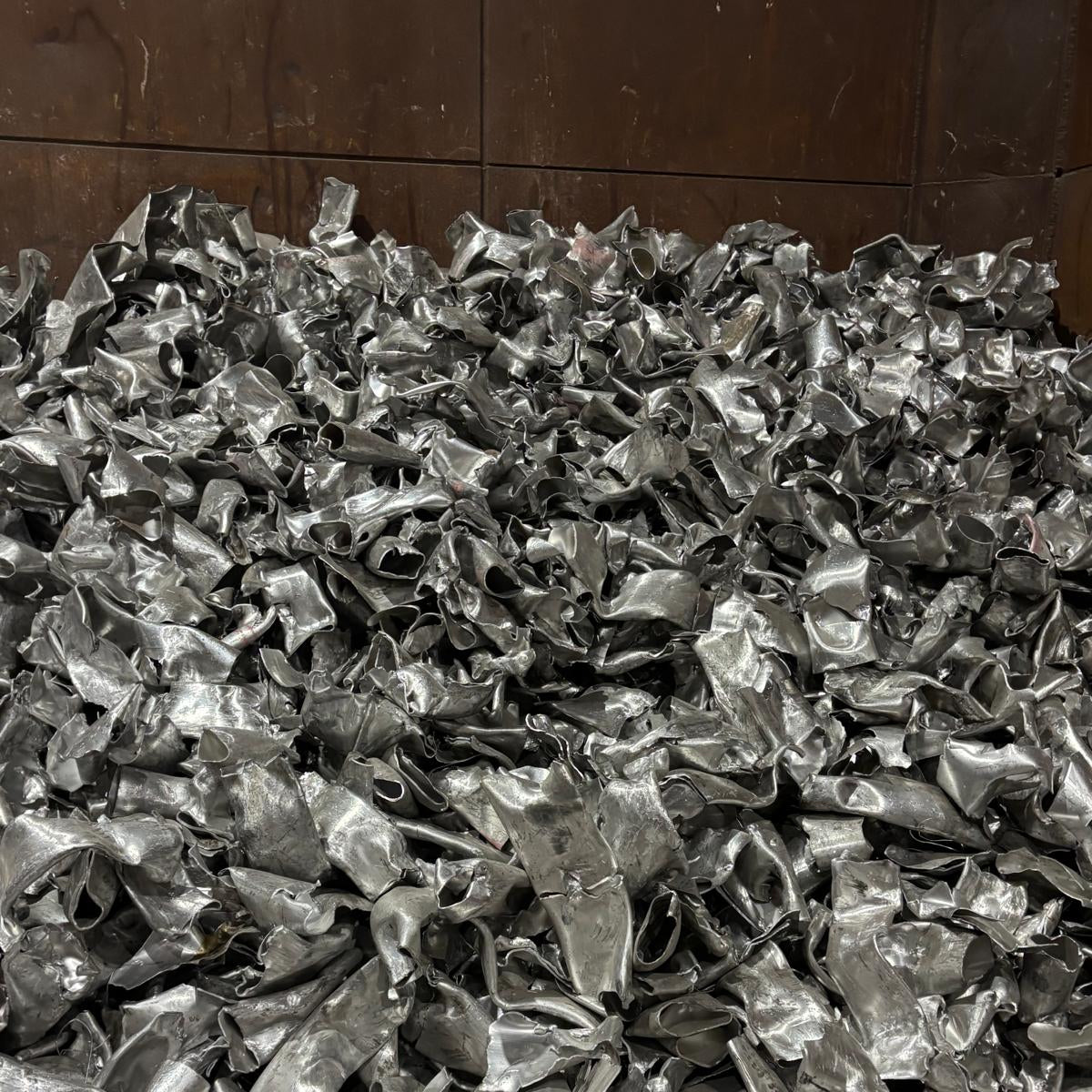 shredded 6000 series aluminum from a wolf 9500