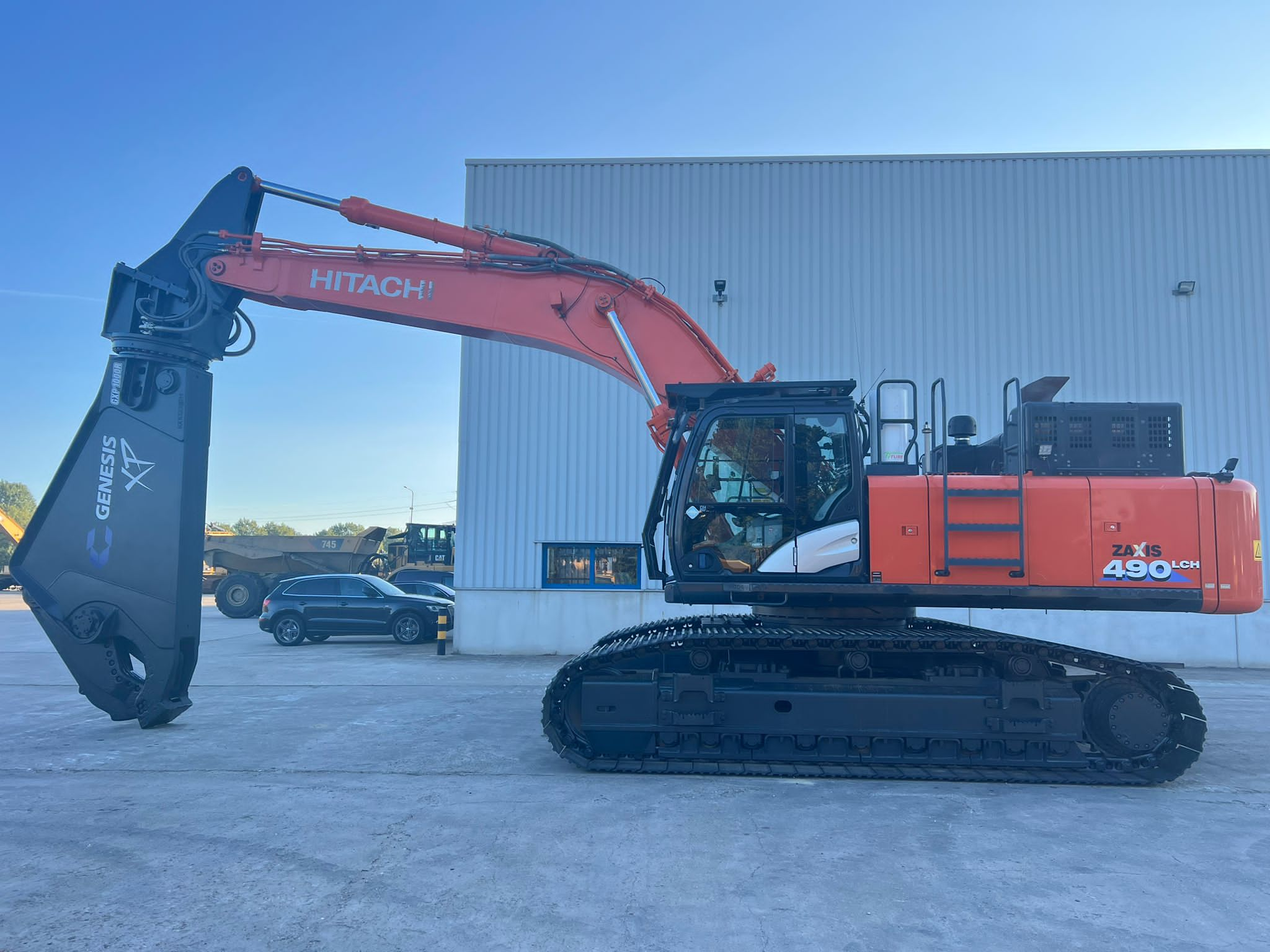 Hitachi ZX490 LCH-6 Excavator SN 0682-image